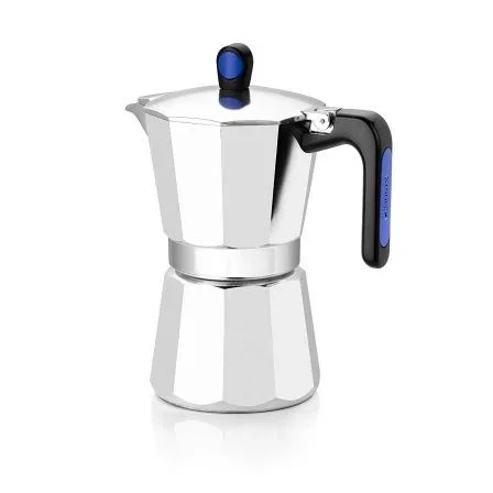 Monix Cafetera italiana para vitrocerámica/inducción, express, 9 tazas Monix Cafetera italiana para vitrocerámica/inducción, express, 9 tazas